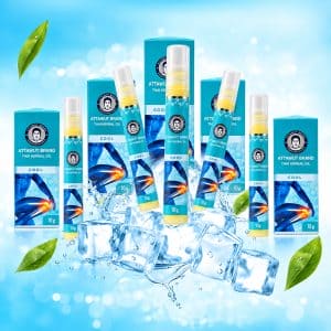 โปร 5 ขวด Nanopi Spray (COOL) นวัตกรรมนาโนโนลิปิดแคริเออร์ นำส่งสารสกัดสมุนไพรเข้มข้น ลงสู่ผิวชั้นลึก แก้ปวด อักเสบ บวม ขัดเข่า ข้อ เส้นเอ็นกล้ามเนื้อ หรือ เข่าเสื่อม ลึกถึงแก่น